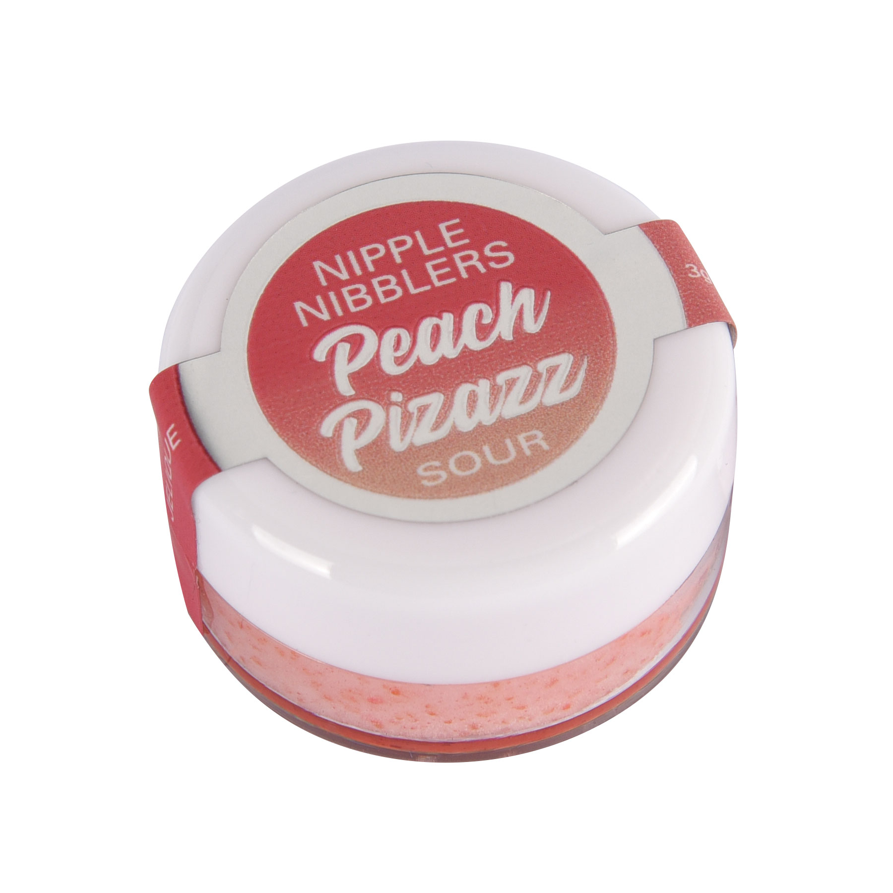 nipple nibbler sour pleasure balm peach pizazz g jar 