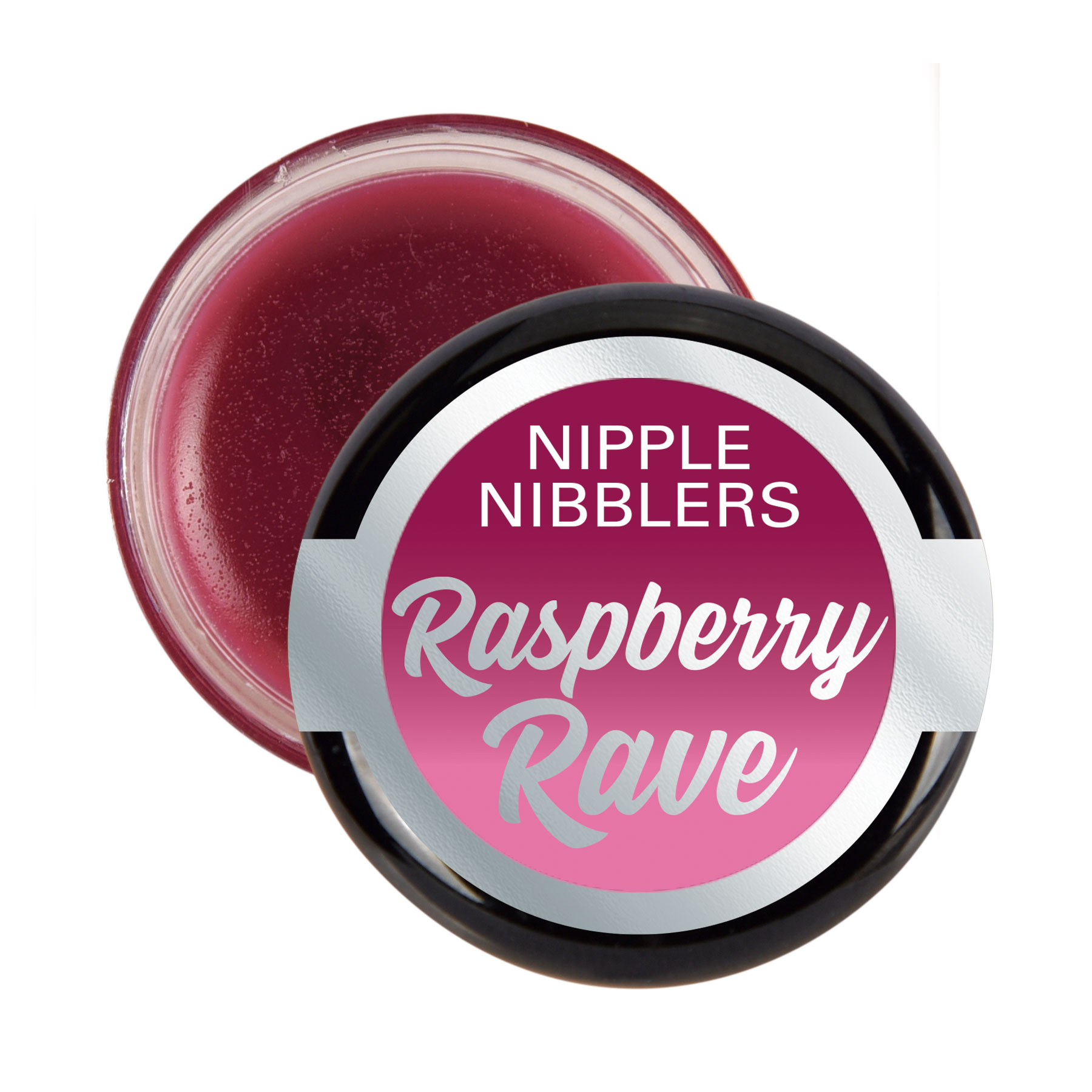 nipple nibblers tingle balm raspberry rave gm jar 