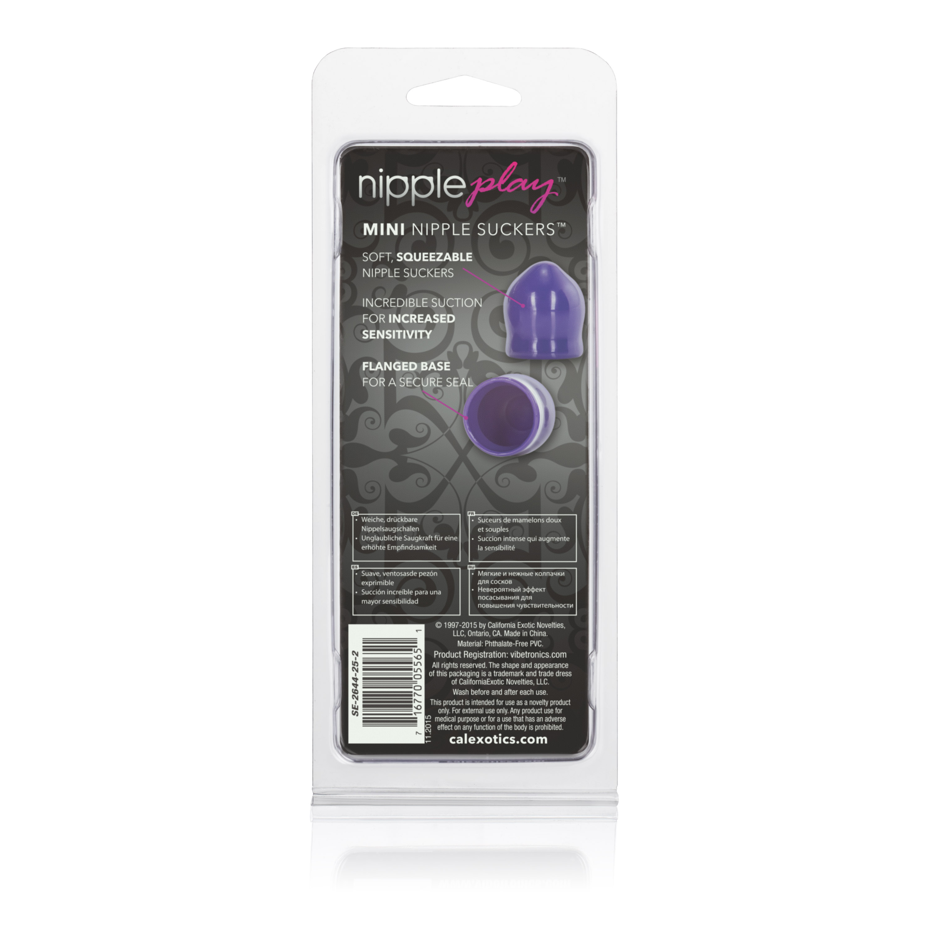 nipple play mini nipple suckers purple 