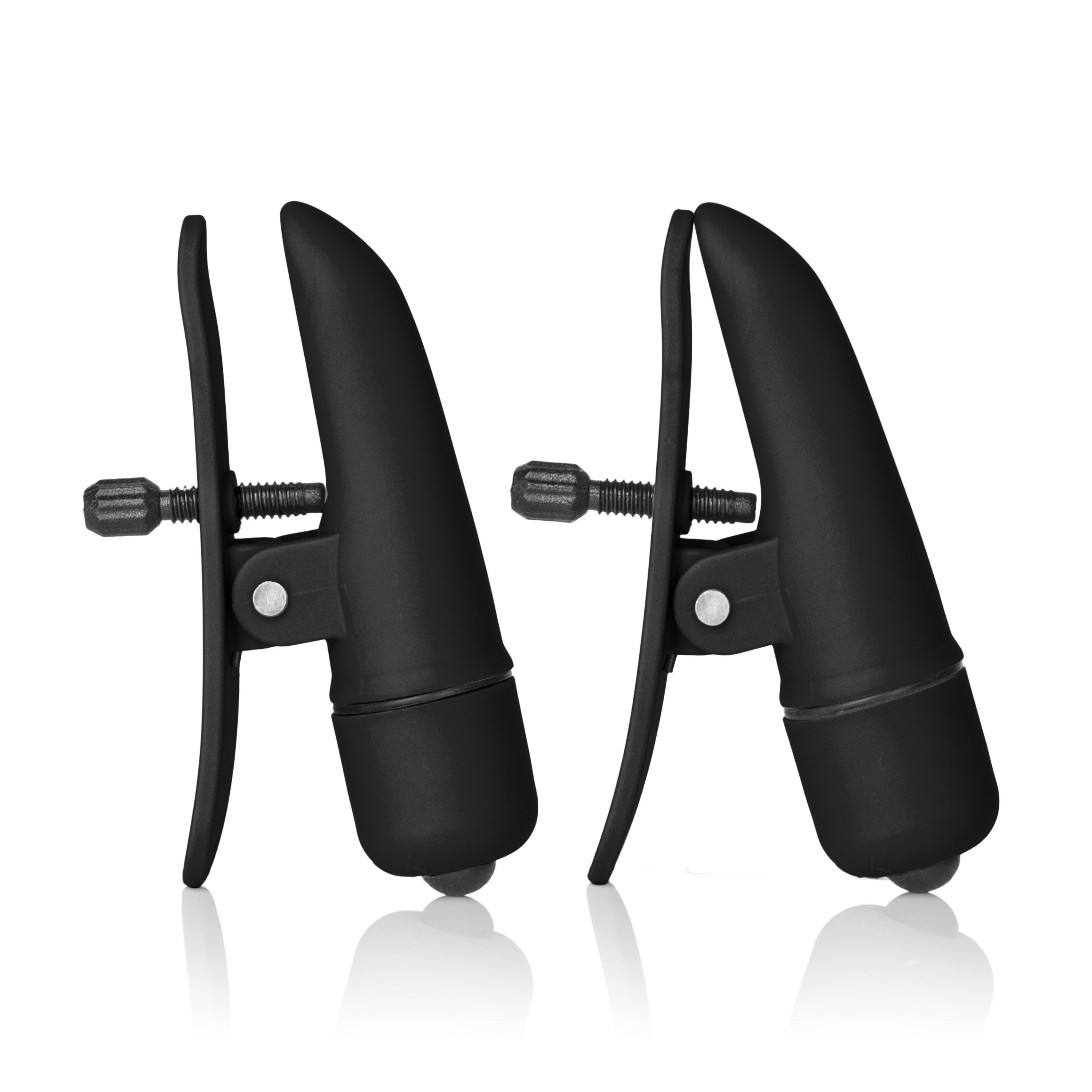 nipple play nipplettes vibrating nipple clamps black 