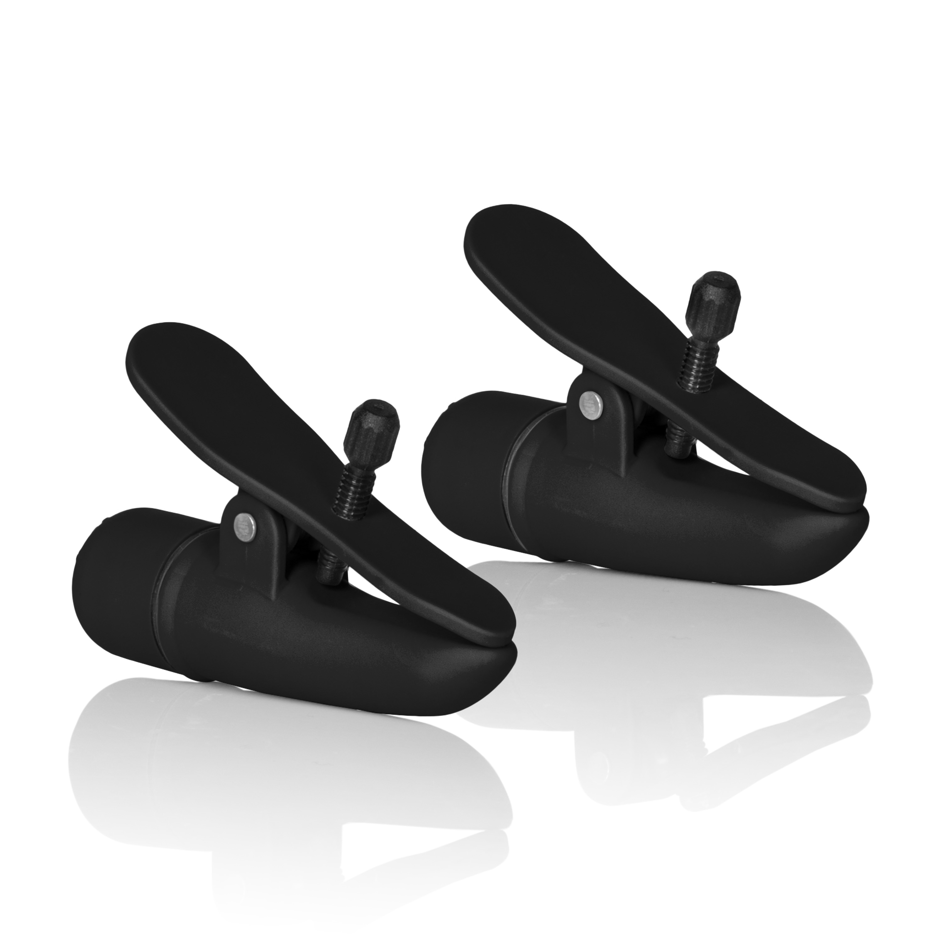 nipple play nipplettes vibrating nipple clamps black 