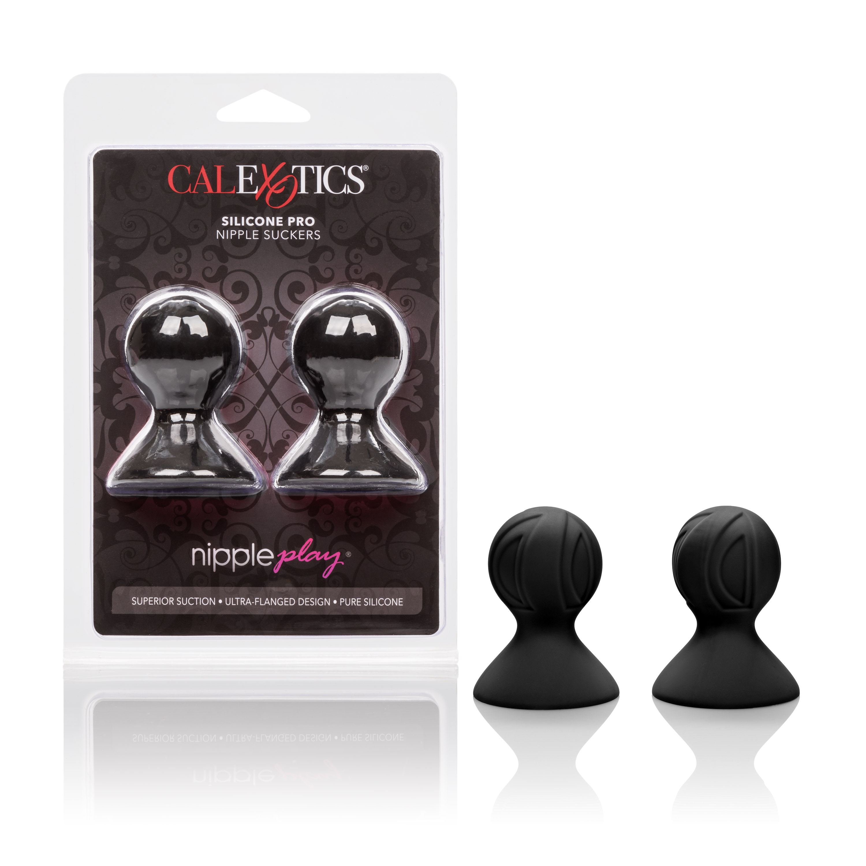 nipple play silicone pro nipple suckers black 