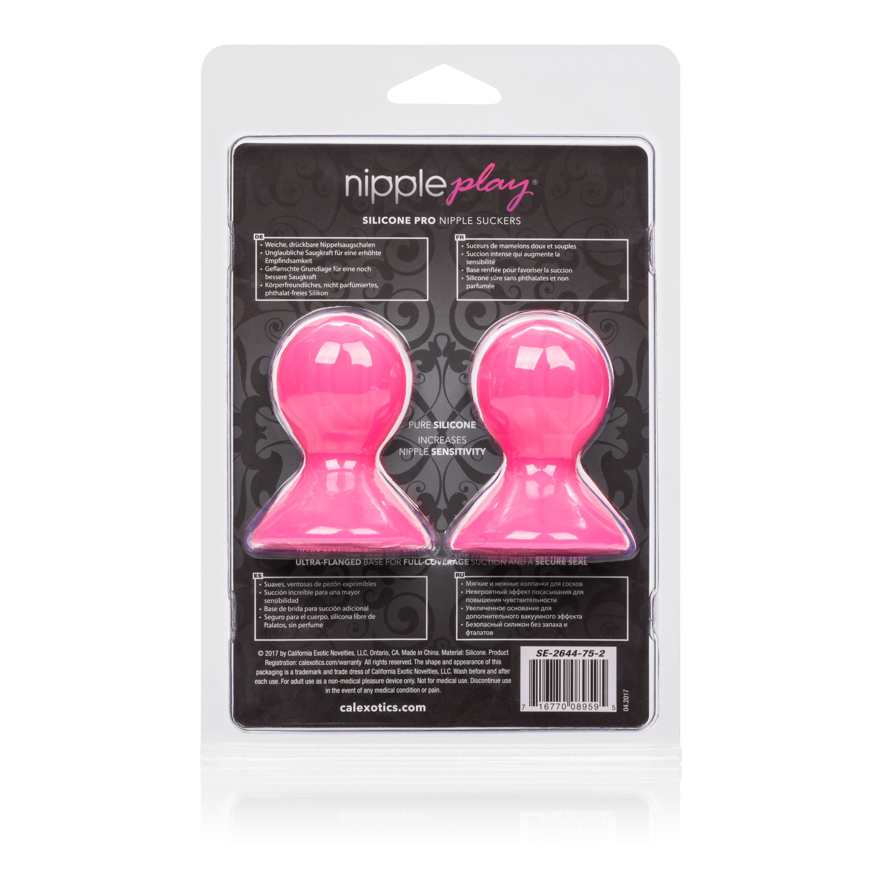 nipple play silicone pro nipple suckers pink 