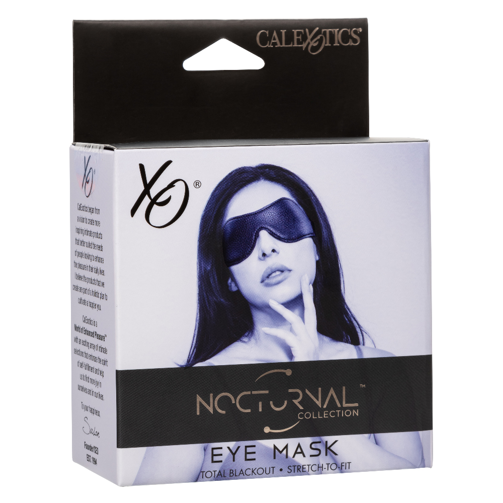 nocturnal collection eye mask black 