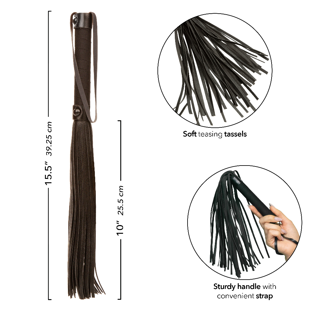 nocturnal collection flogger black 