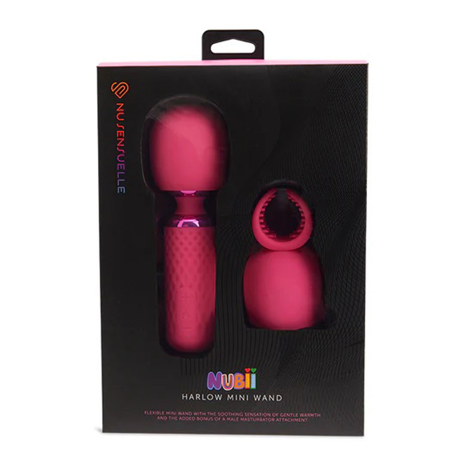 nu sensuelle nubii harlow mini wand pink 