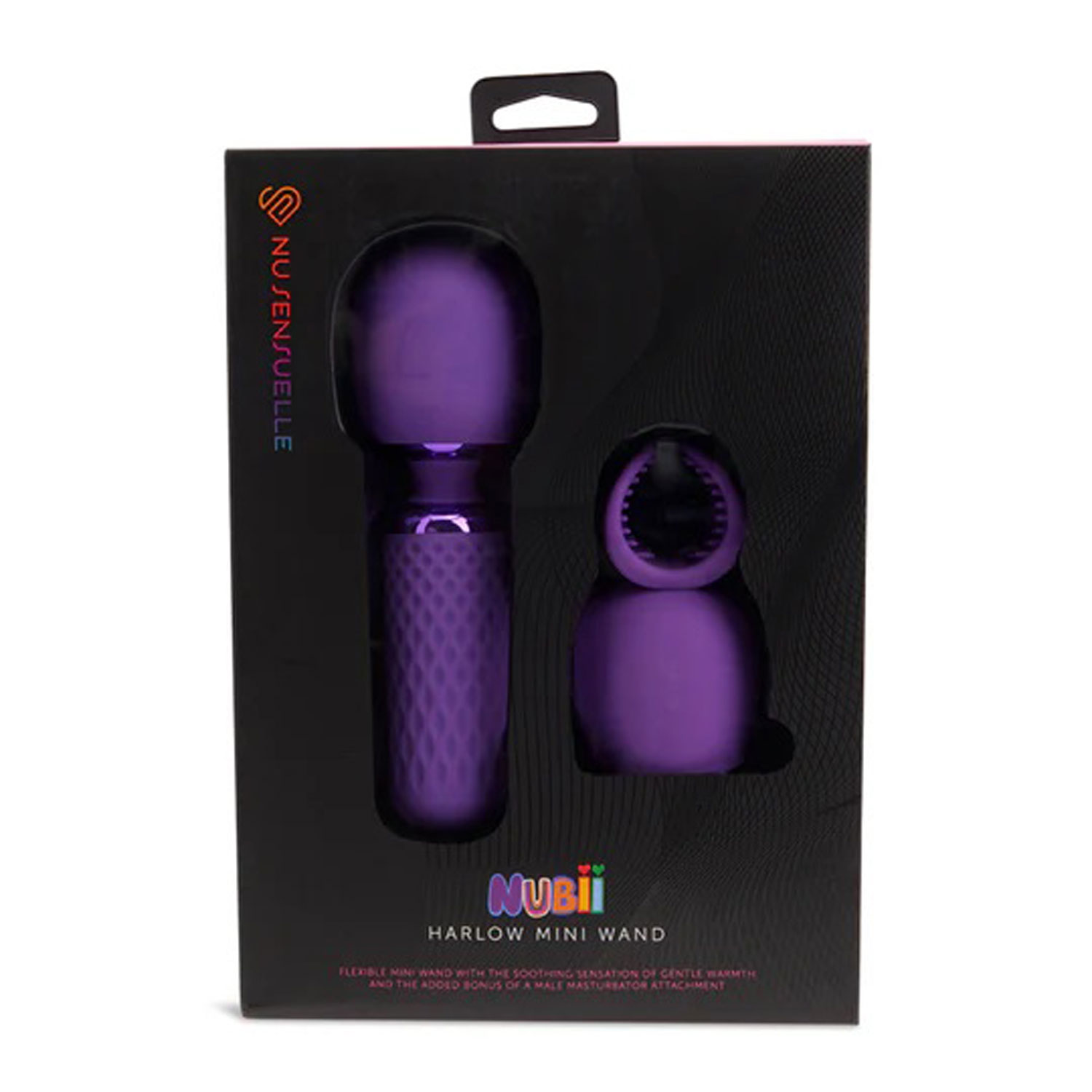 nu sensuelle nubii harlow mini wand purple 