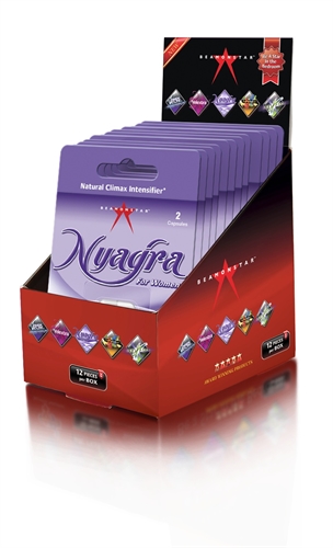 nyagra natural climax intense  piece display  ct blister pack 