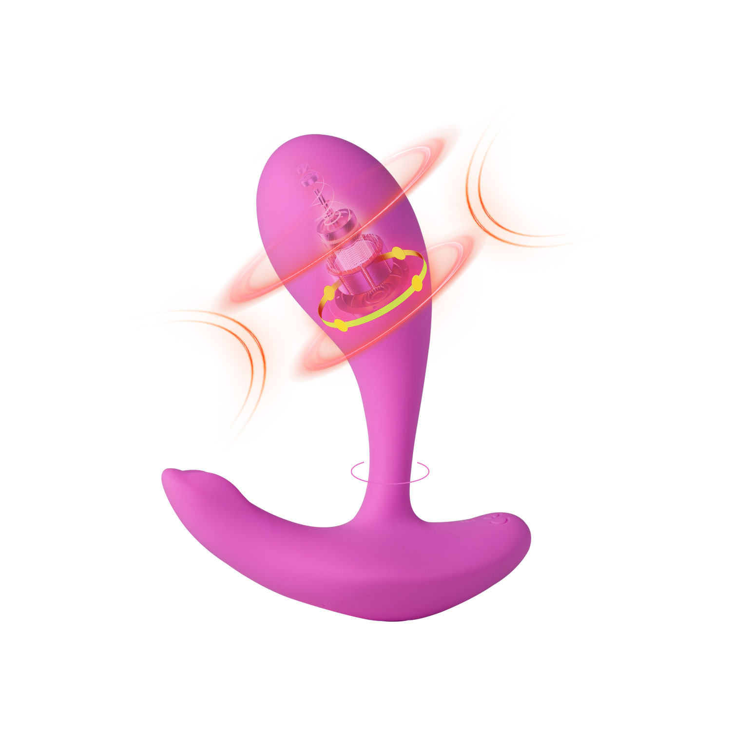 oly  app enabled clit and g spot vibrator  pink 