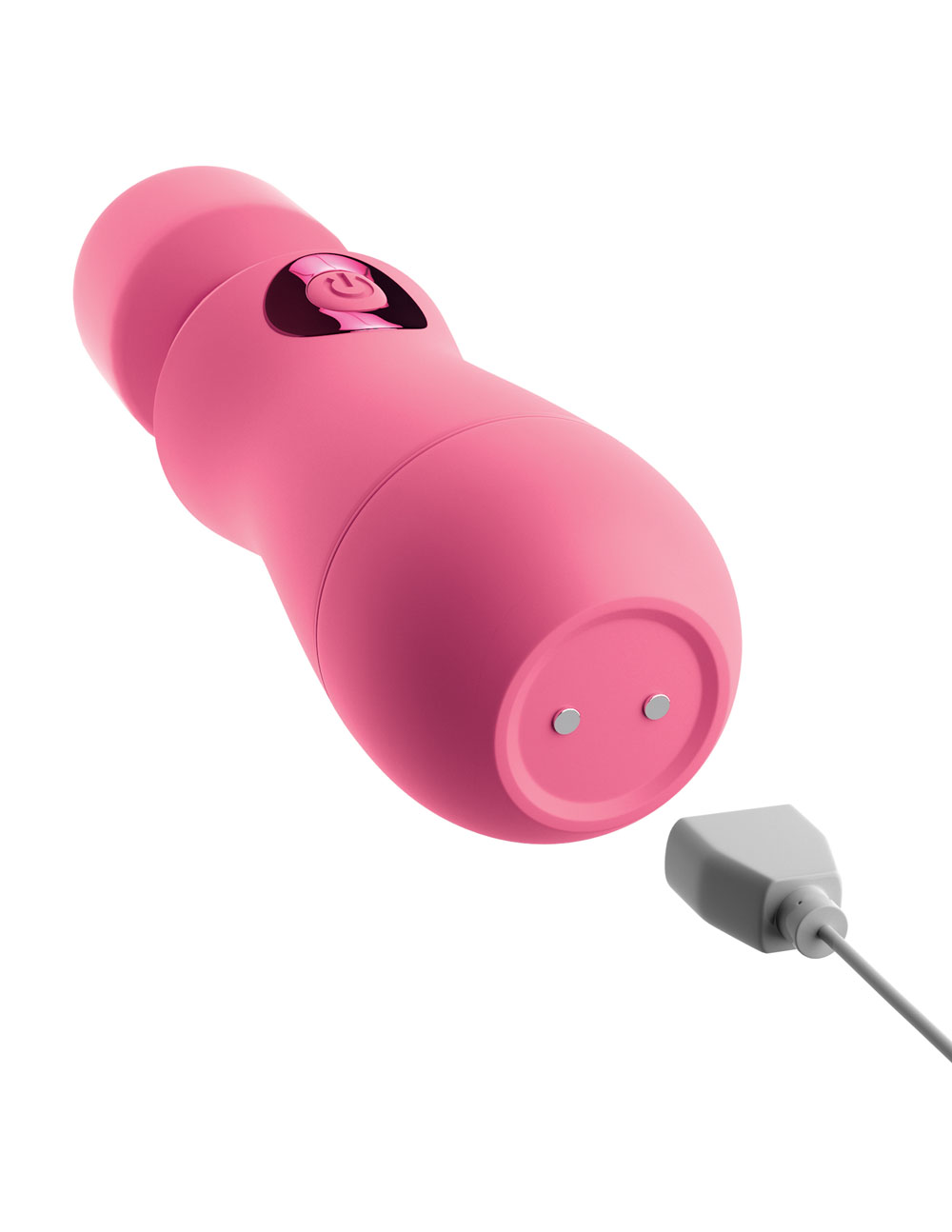 omg! wands enjoy rechargeable vibrating wand pink 