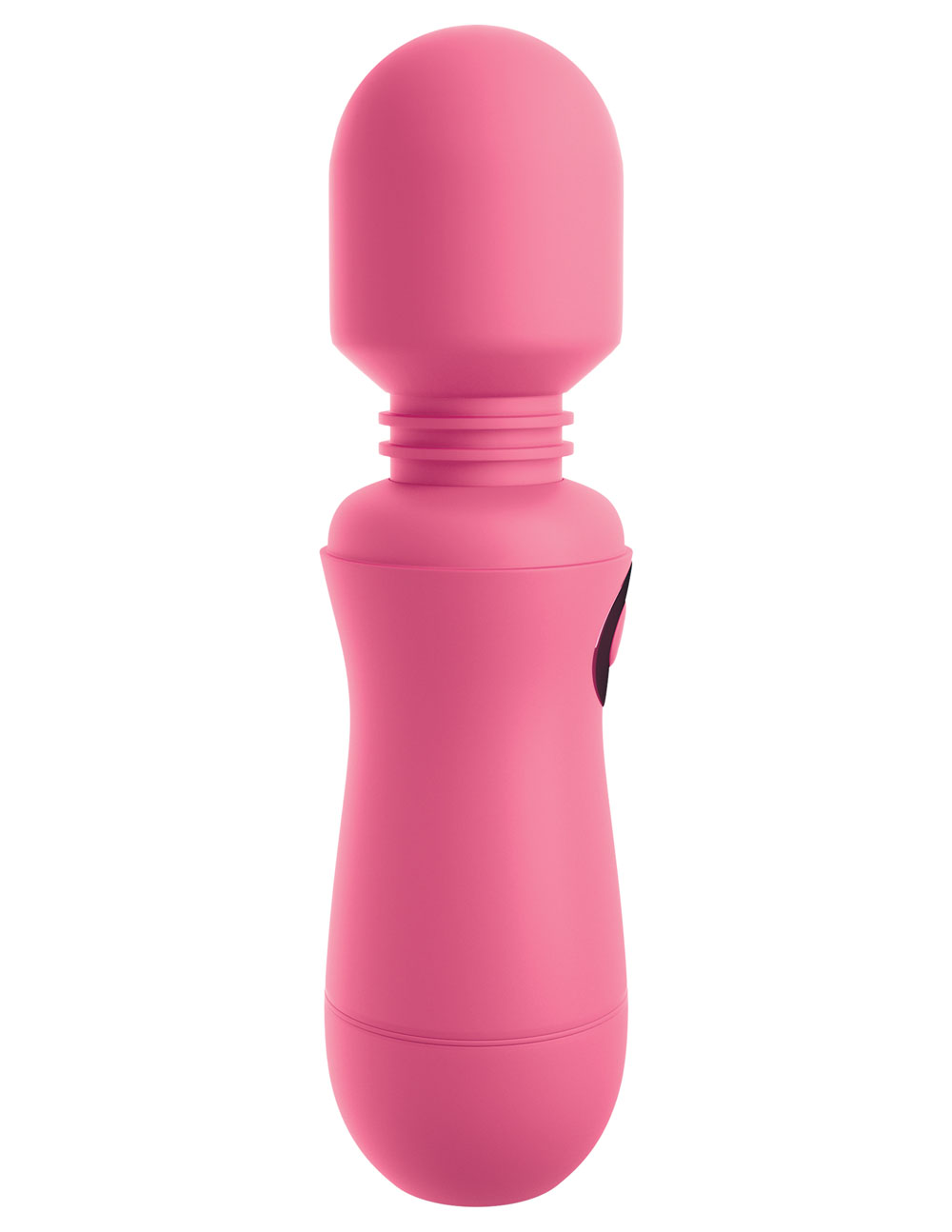 omg! wands enjoy rechargeable vibrating wand pink 