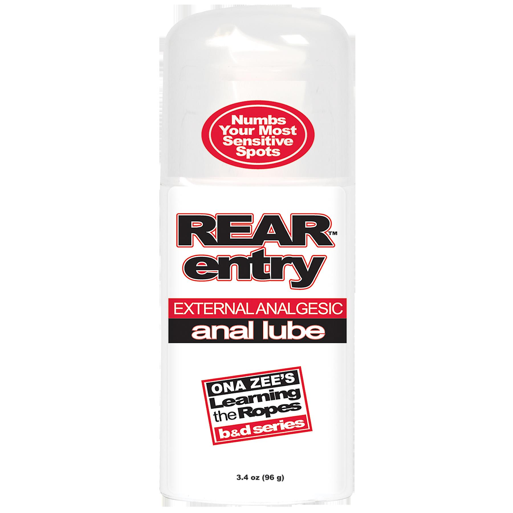 ona zee rear entry anal lube  oz 