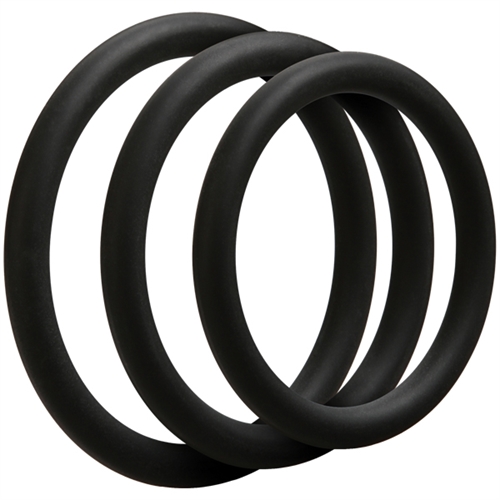 optimale  c ring set thin black 