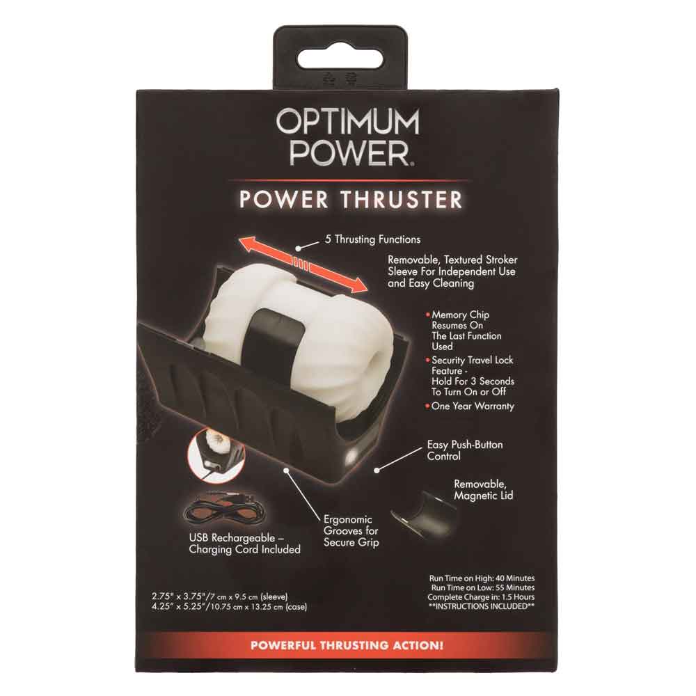 optimum power power thruster black 