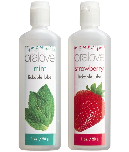 oral love dynamic duo strawberry and mint 