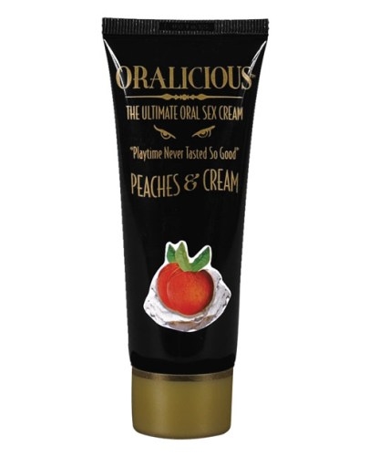 oralicious peaches cream  fl oz 