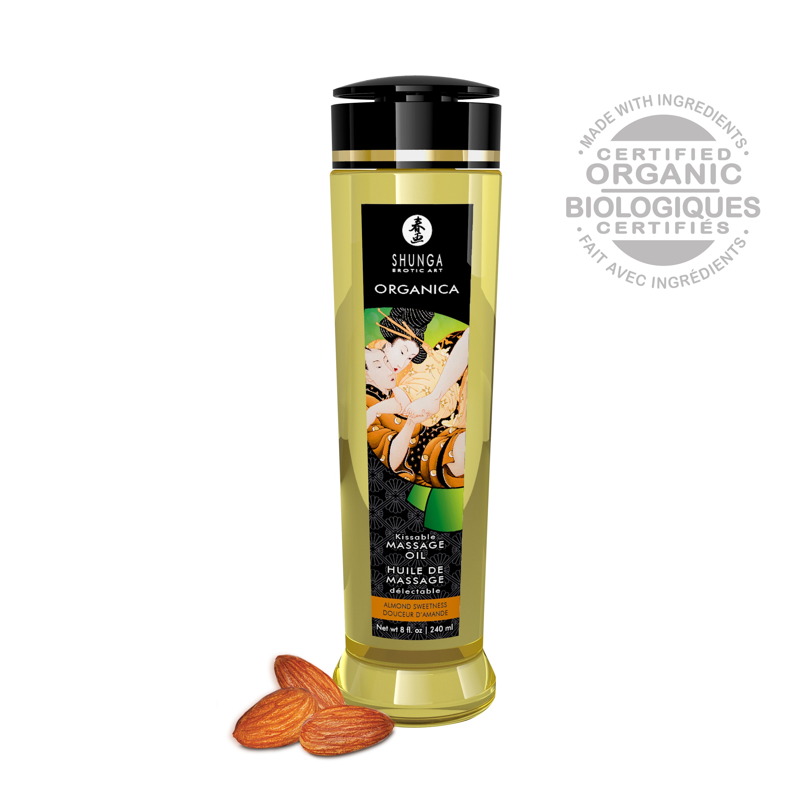 organica massage oils almond sweetness  fl.  oz. 