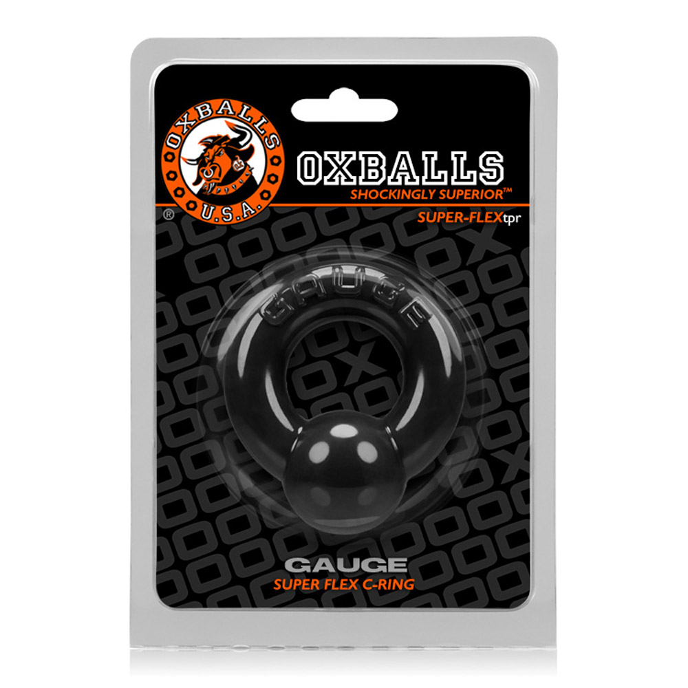 oxballs gauge cockring black 