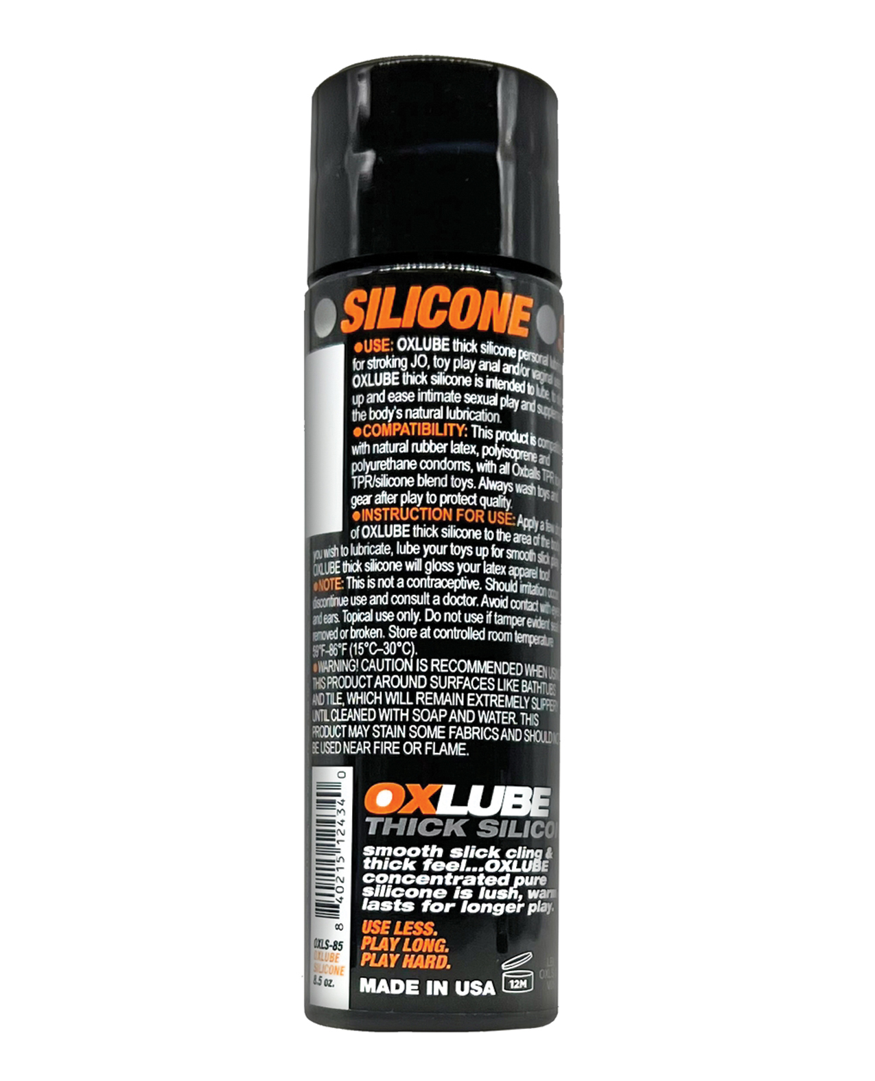 oxlube silicone . oz 