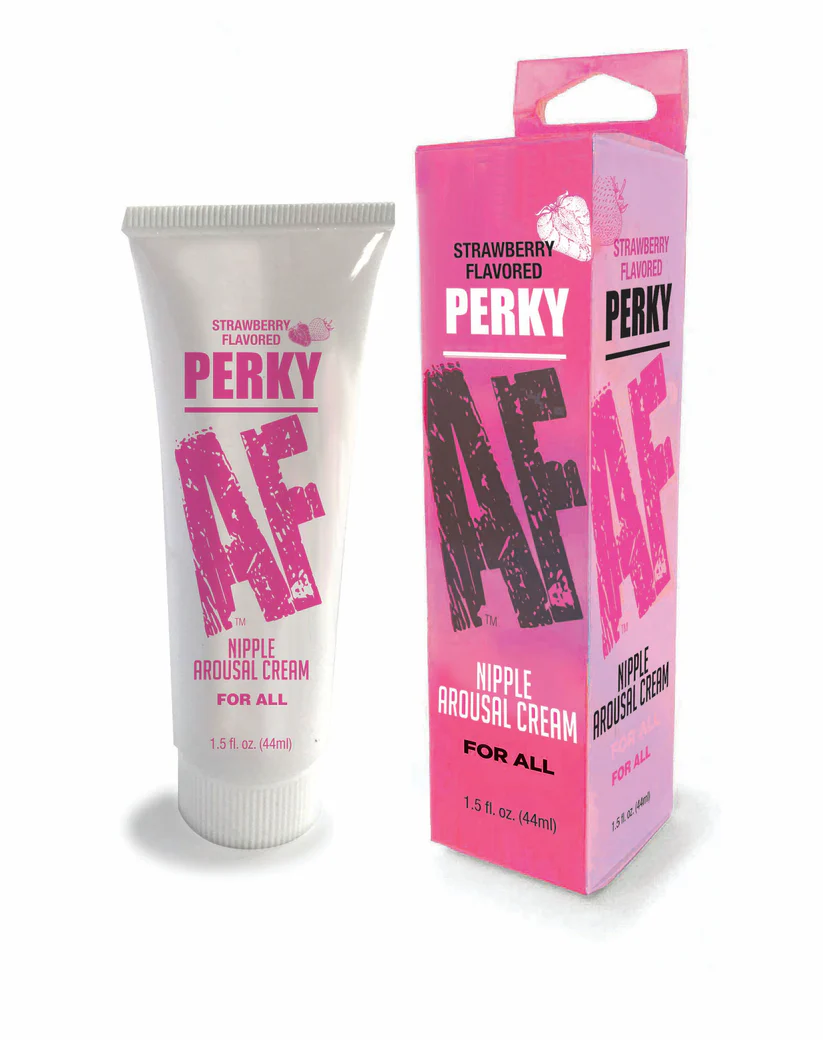 Perky Af Nipple Arousal Cream Strawberry 15oz