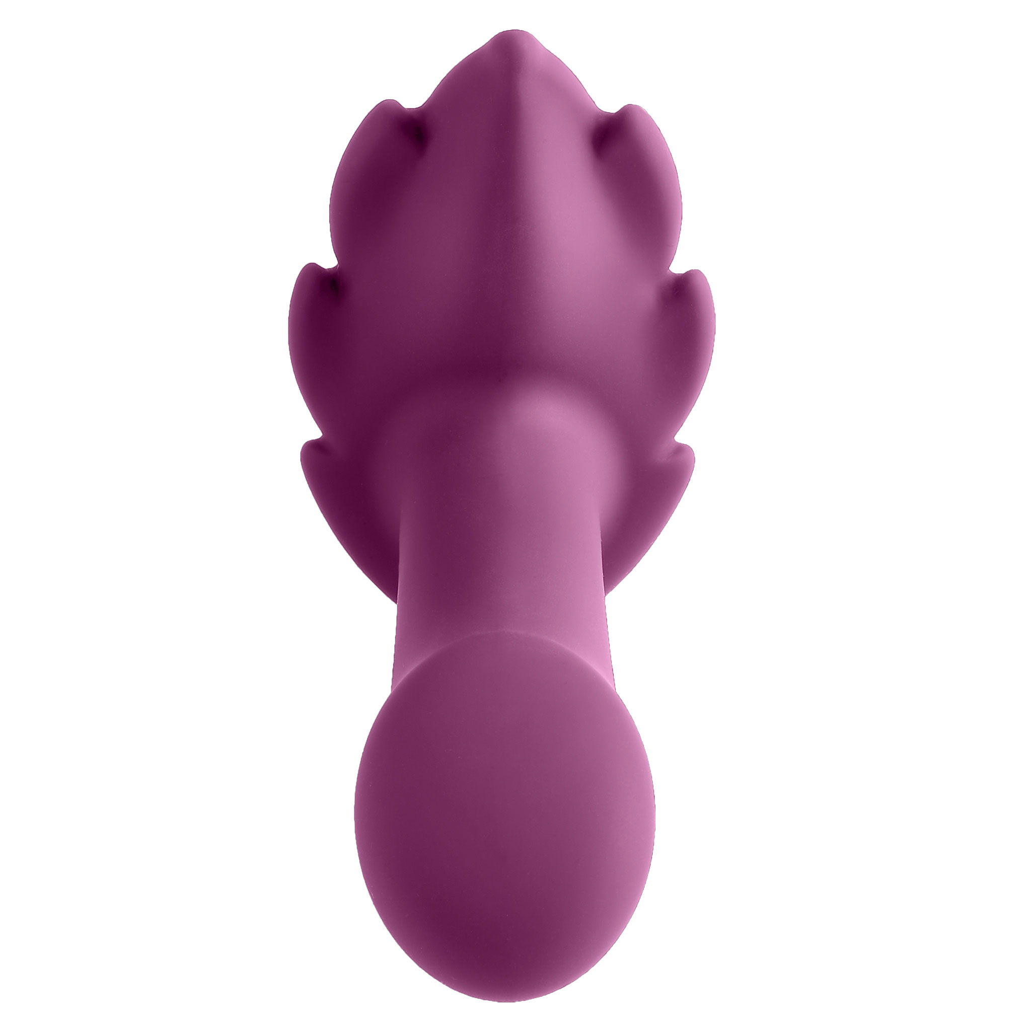 partner panty leaf vibrator with remote control  plum 