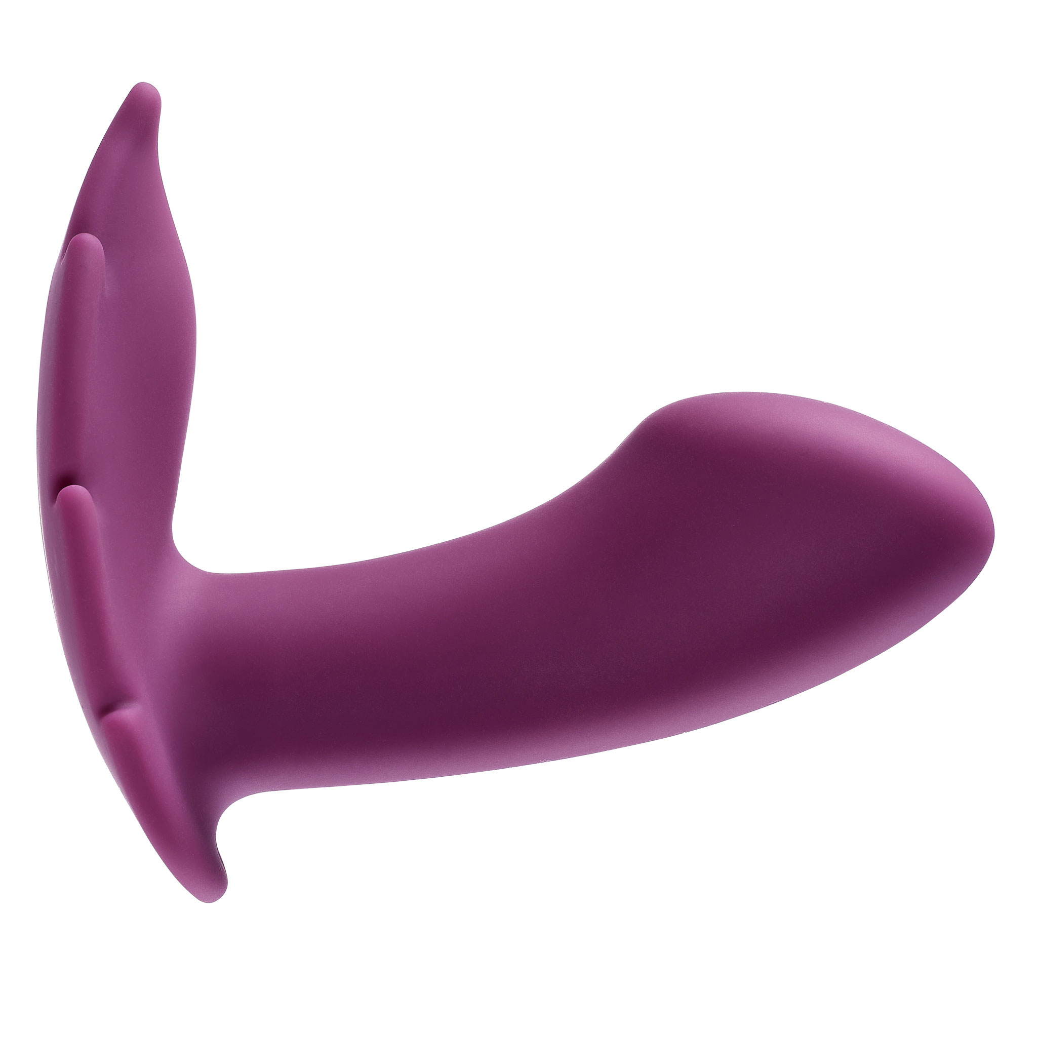 partner panty leaf vibrator with remote control  plum 