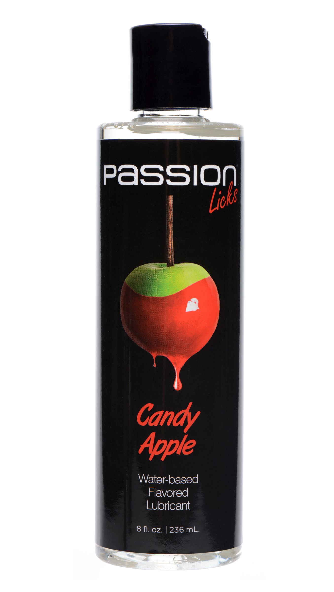 passion licks candy apple water based flavored lubricant  fl oz  ml 