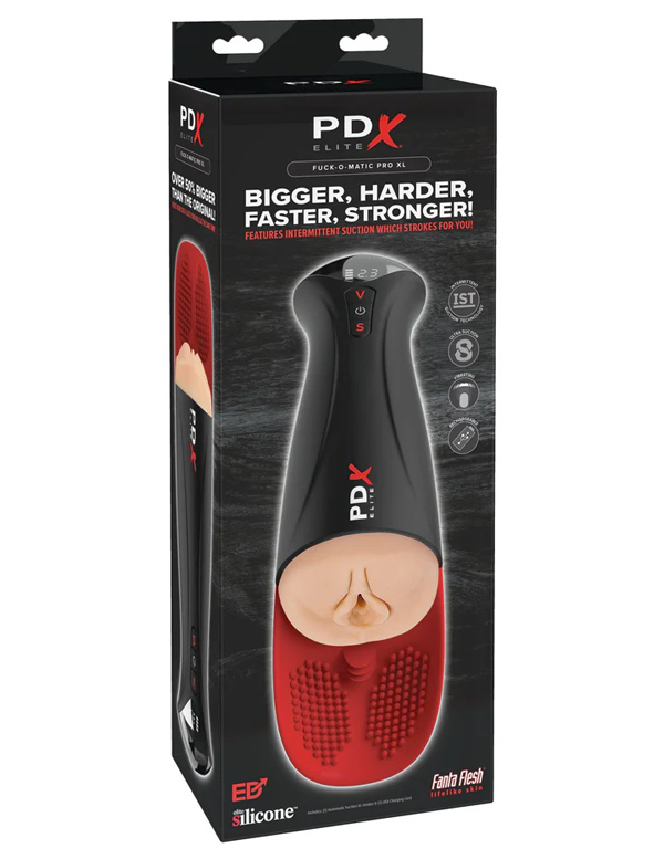 pdx elite fuck o matic pro xl light 