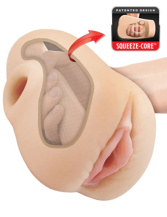 pdx plus pussy pounder squeeze stroker light 