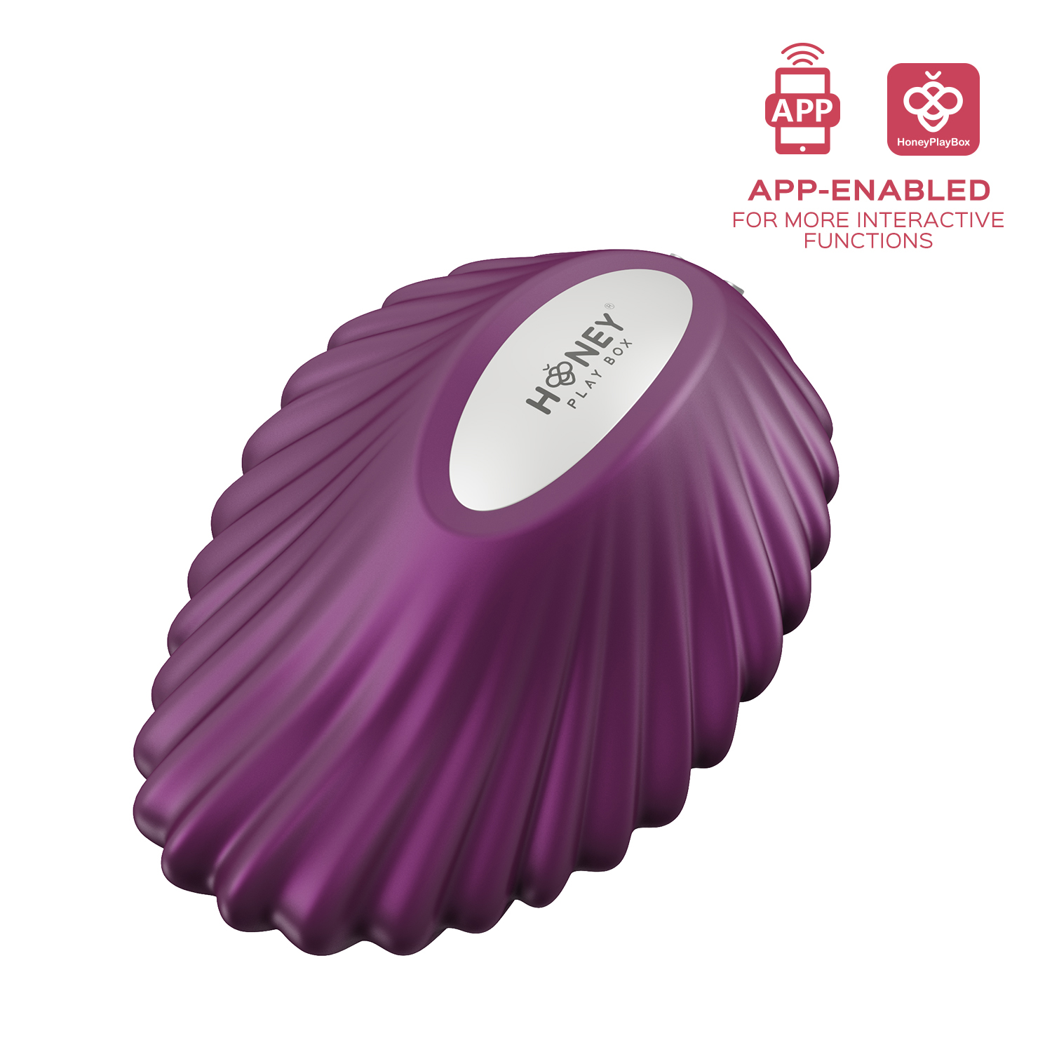 pearl app controlled panty vibrator purple 