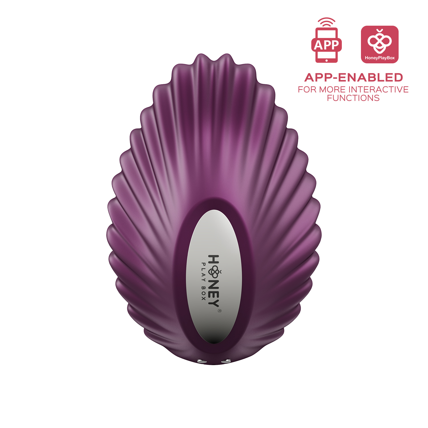 pearl app controlled panty vibrator purple 