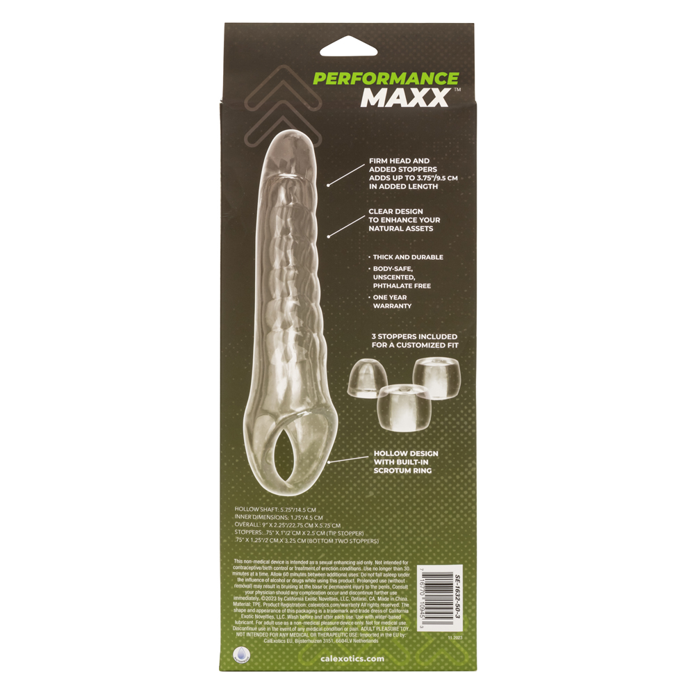 performance maxx clear extension kit clear 