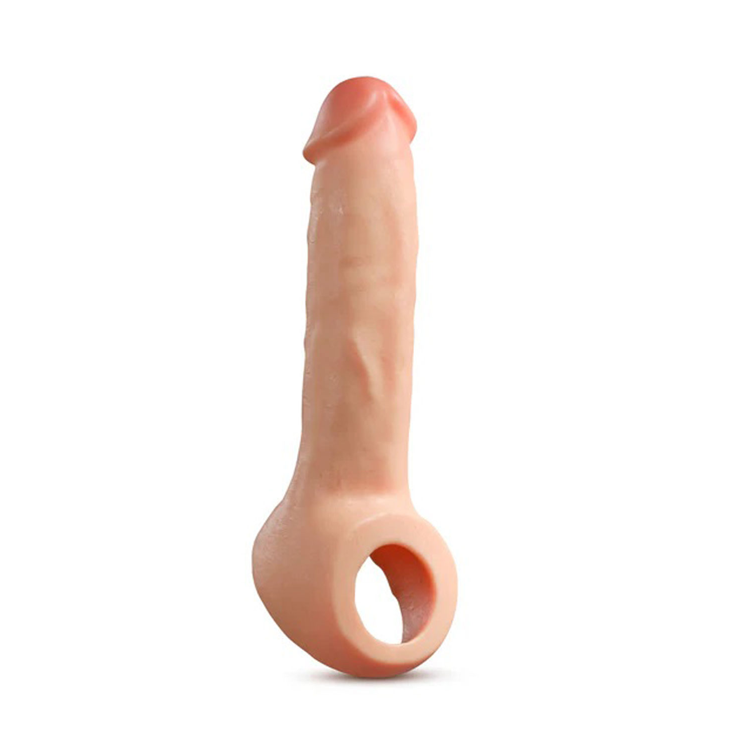 performance plus thrive  inch silicone penis xtender beige 