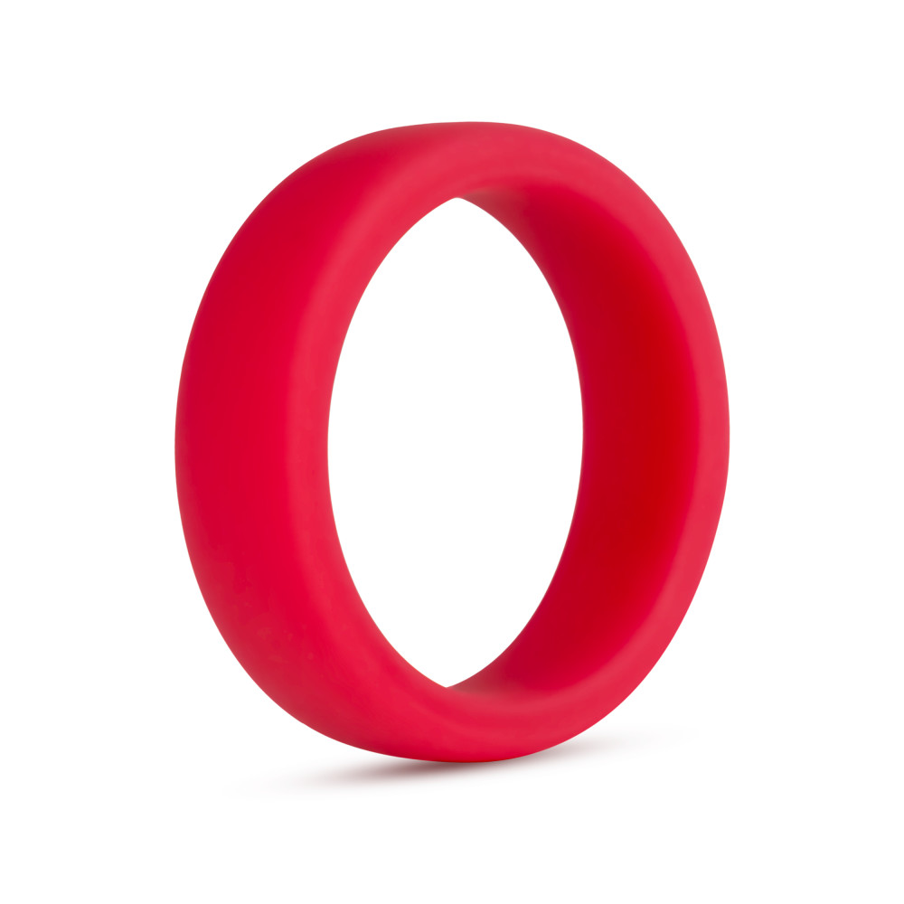 performance silicone go pro cock ring red 