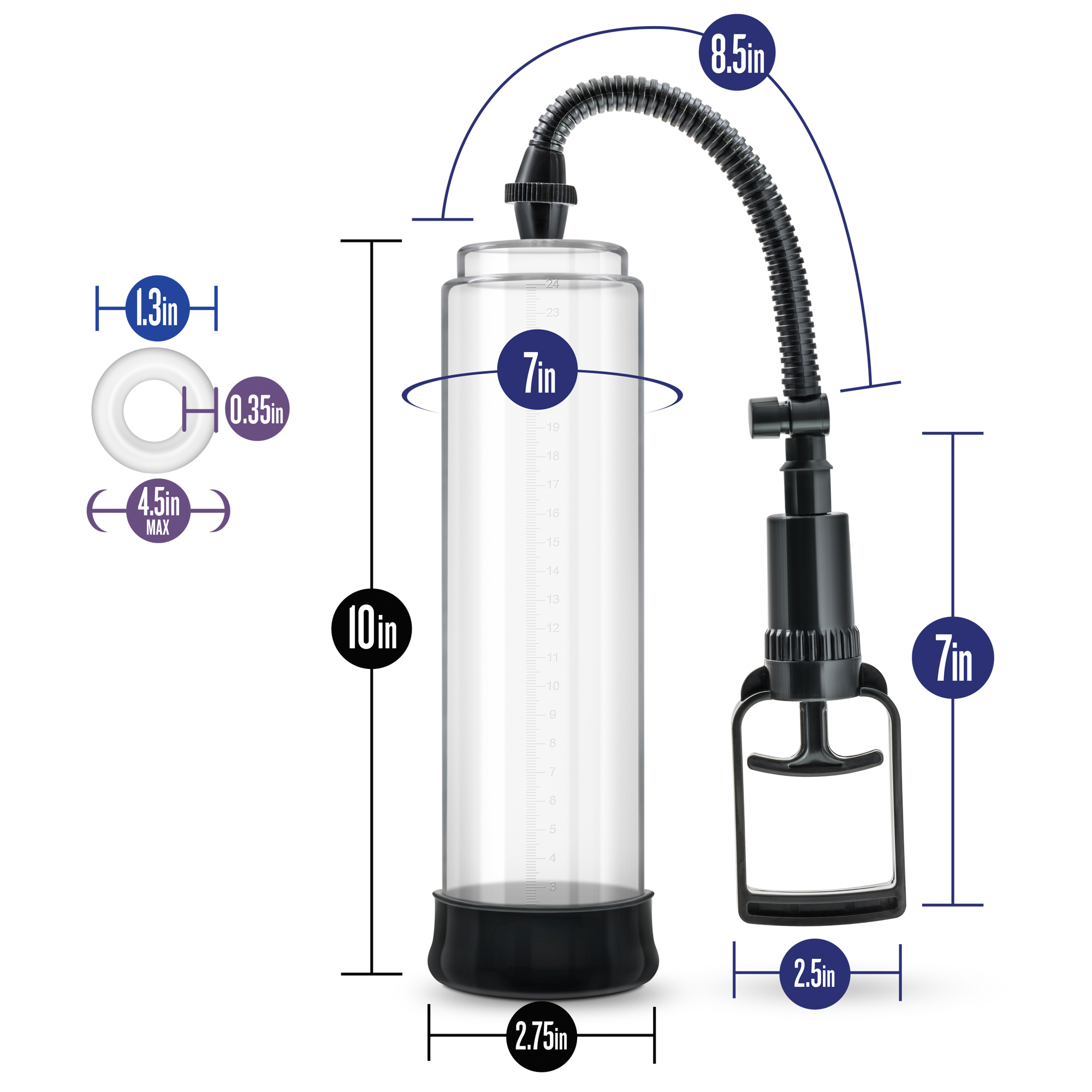 performance vx male enhancement pump system clear 