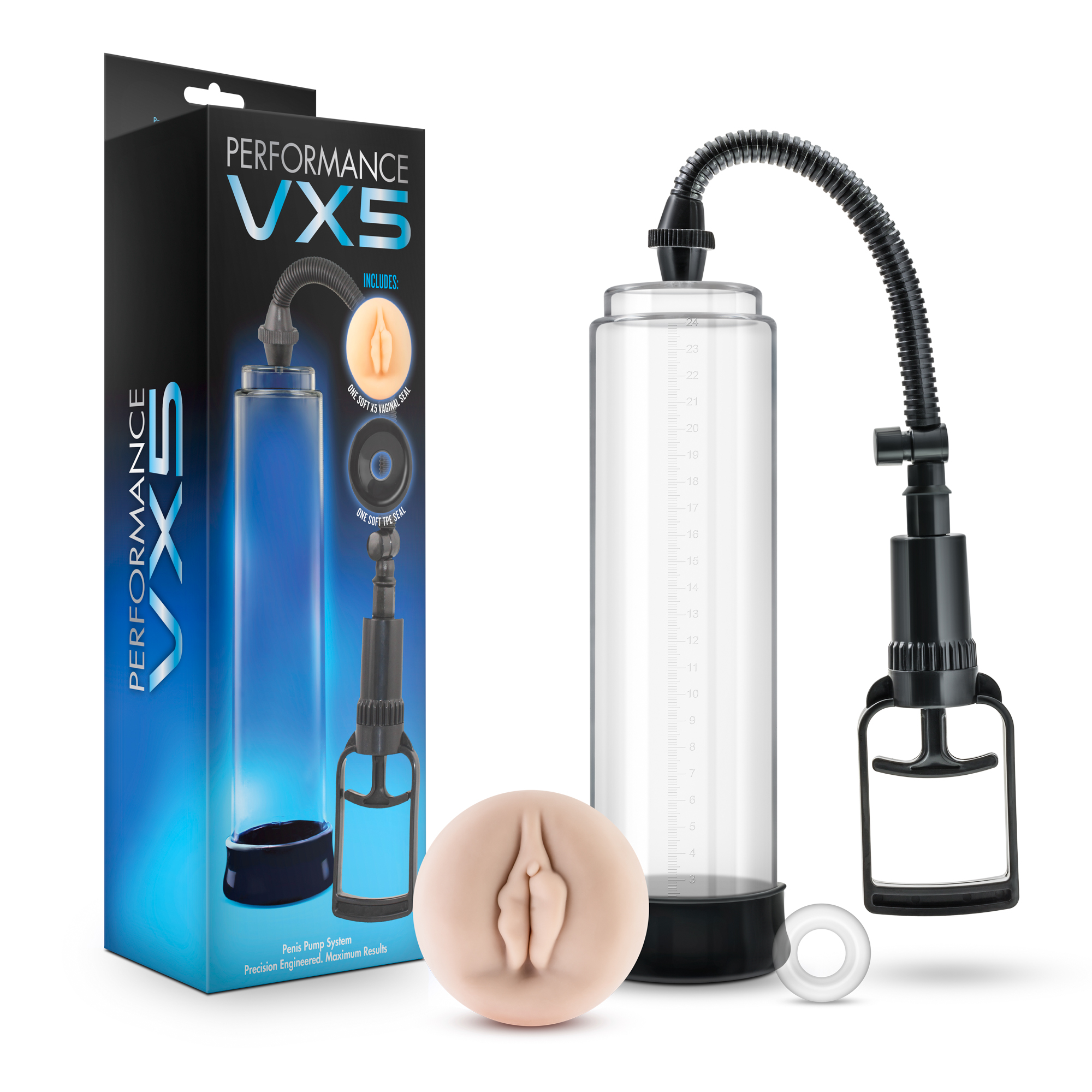 performance vx male enhancement pump system clear 