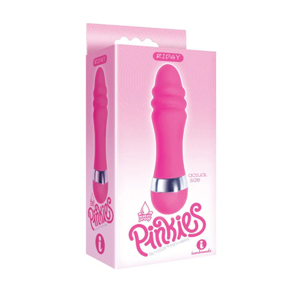 pinkies silicoat mini vibe ridgy pink 