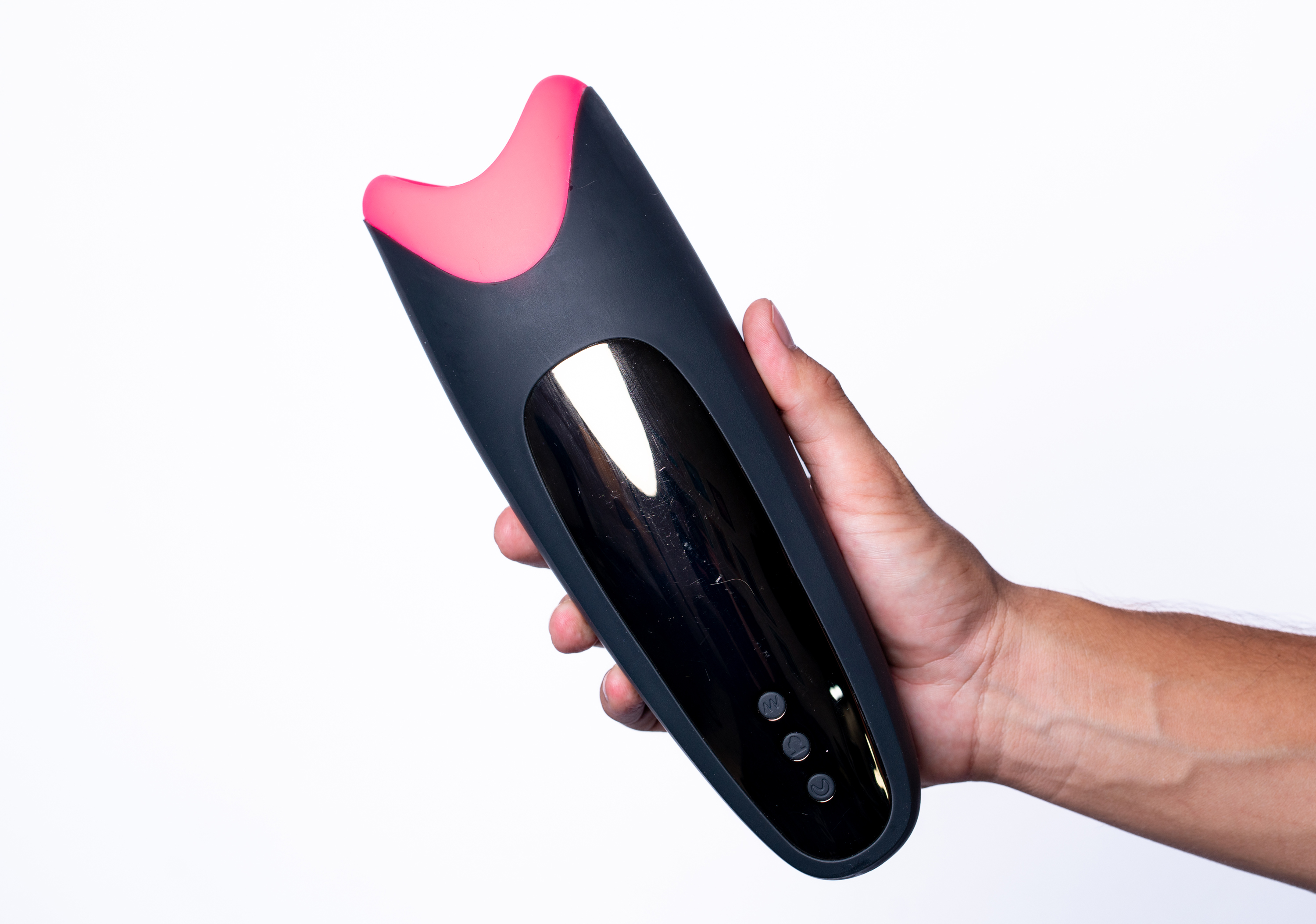 piper usb rechargeable multi function masturbator with suction blackpink 