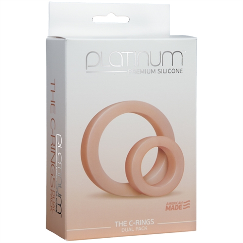 platinum premium silicone the c rings white 