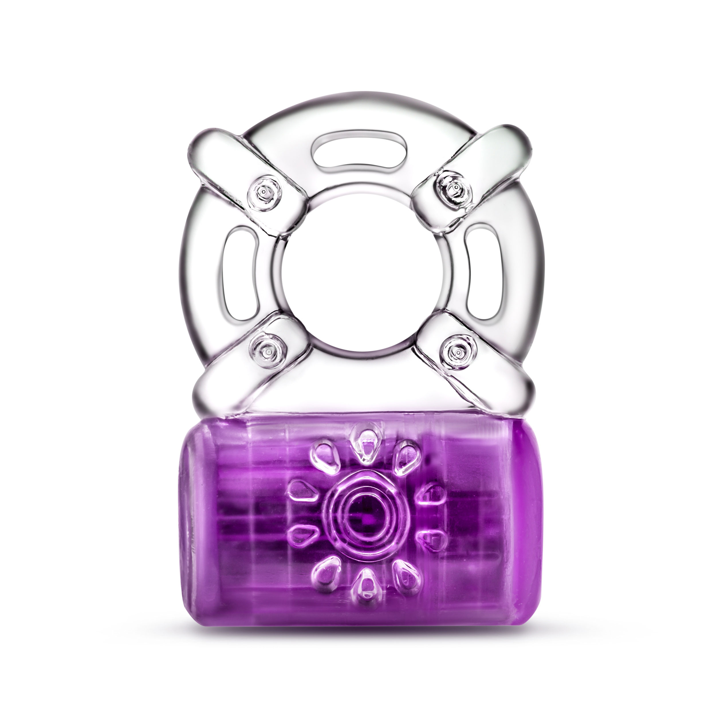 play with me pleaser rechargeable c ring  purple 