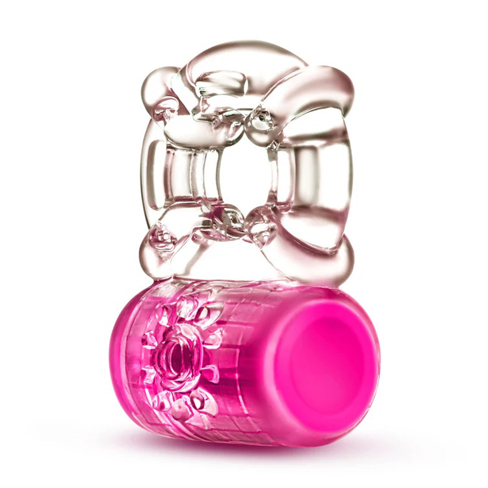 play with me pleaser rechargeable c ring pink 