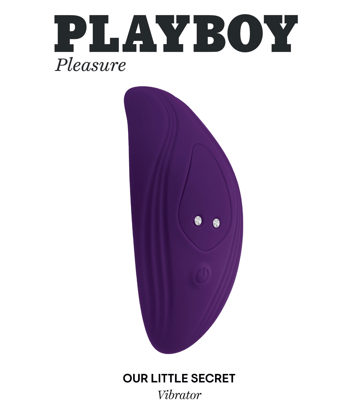 playboy pleasure our little secret vibrator  dark purple 