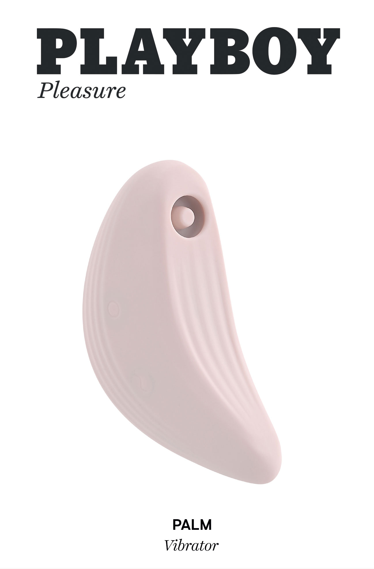 playboy pleasure palm vibrator light pink 