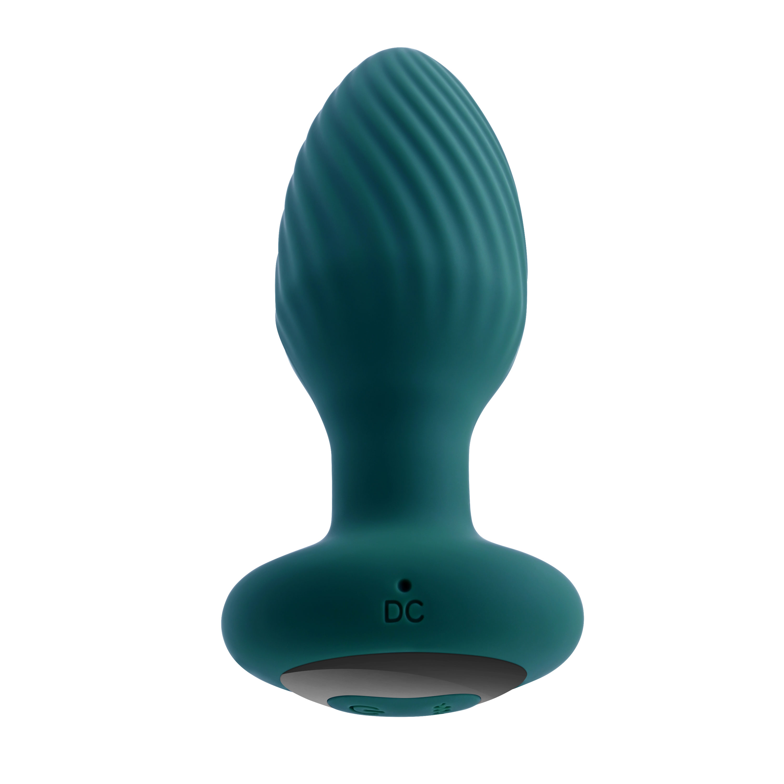 playboy pleasure spinning tail teaser  butt plug deep teal 