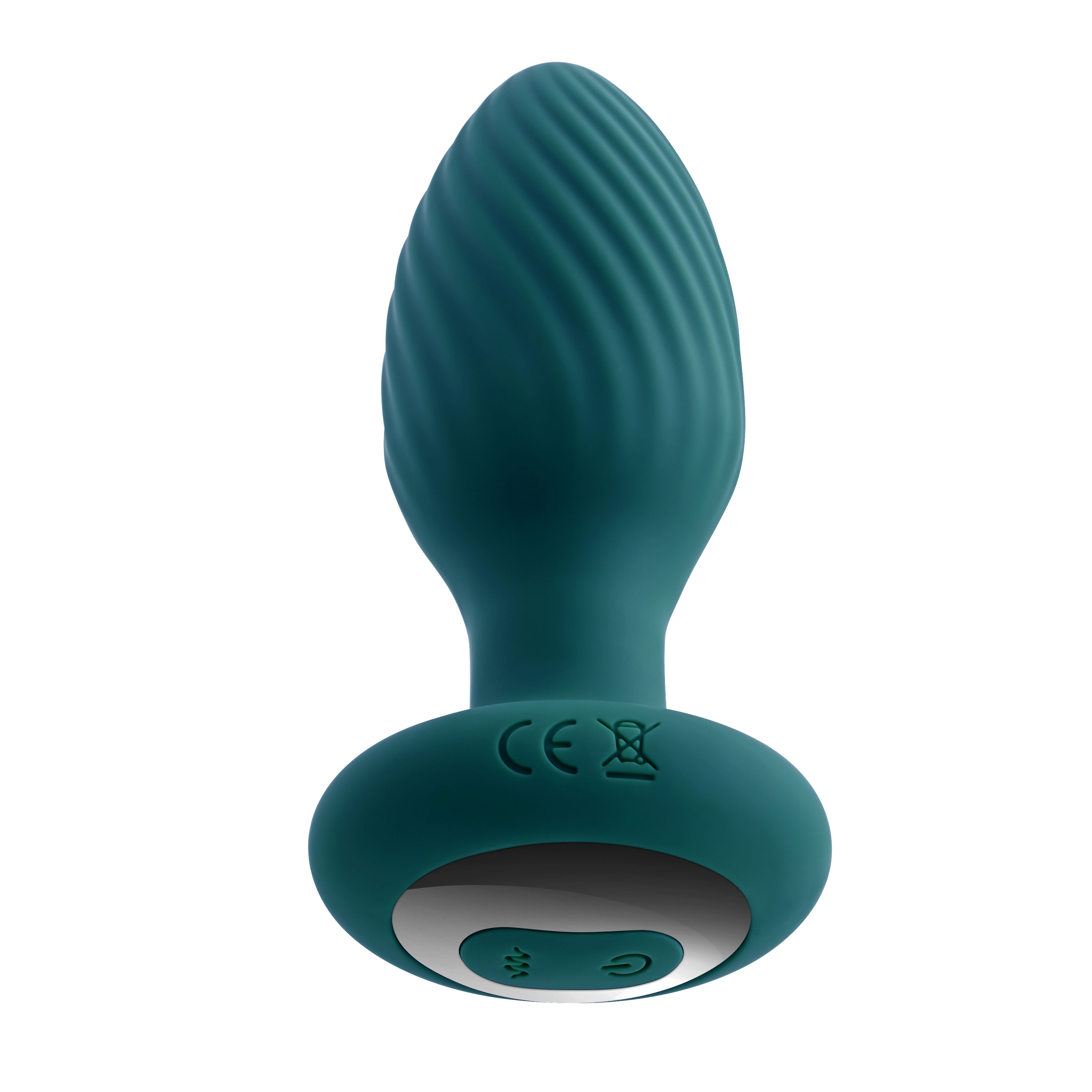 playboy pleasure spinning tail teaser  butt plug deep teal 