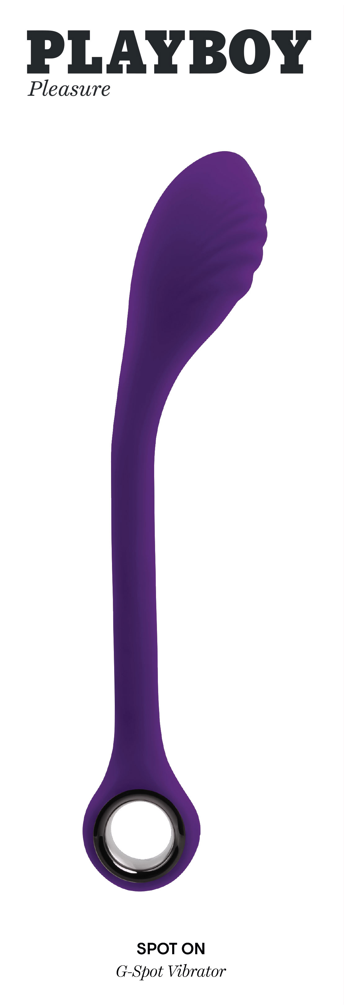 playboy pleasure spot on g spot vibrator dark purple 