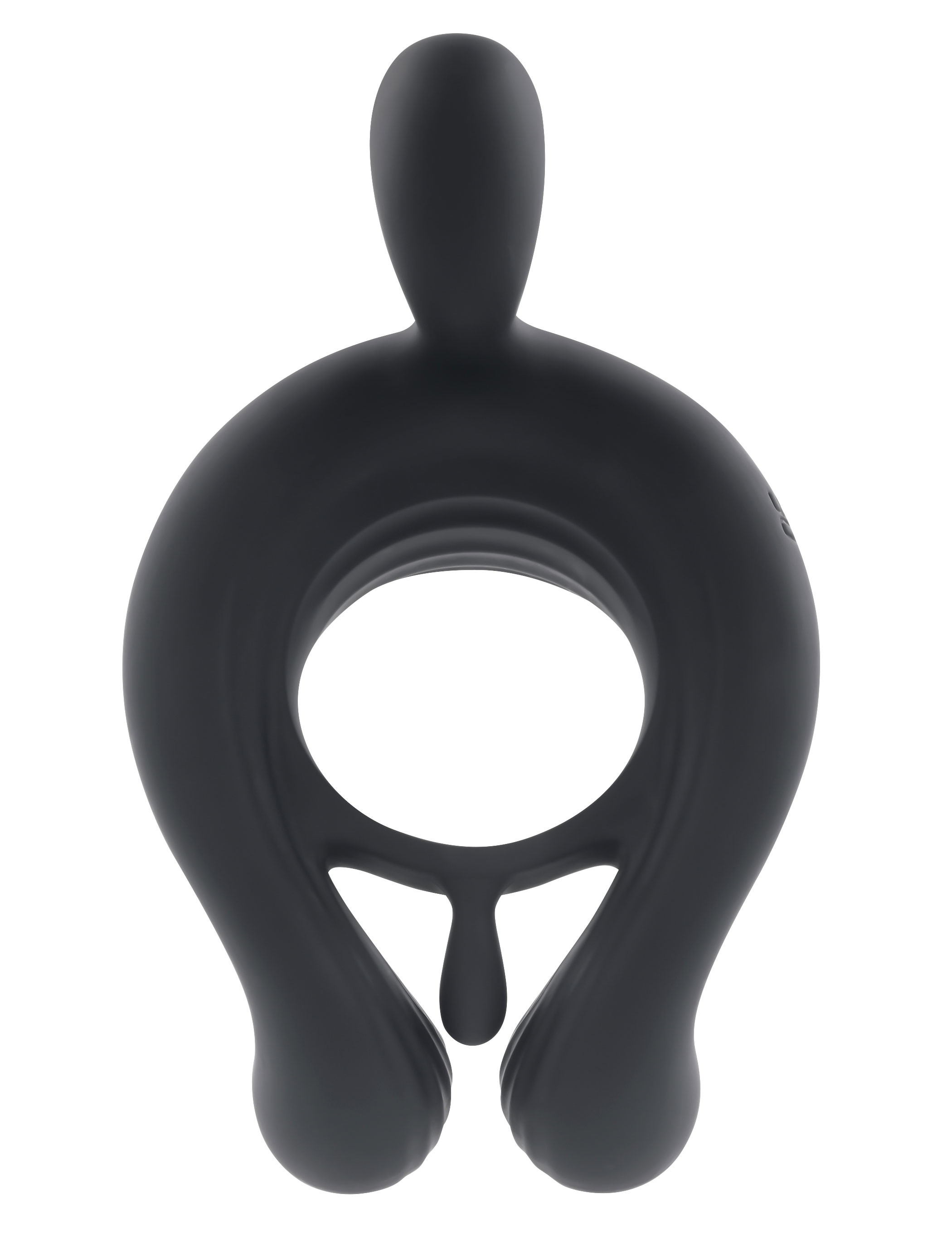 playboy pleasure triple play cock ring black 