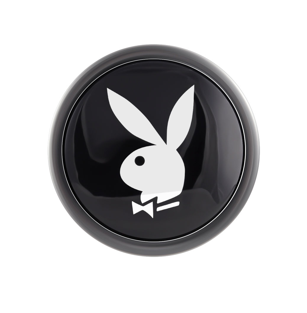 playboy pleasure tux small butt plug hematite 