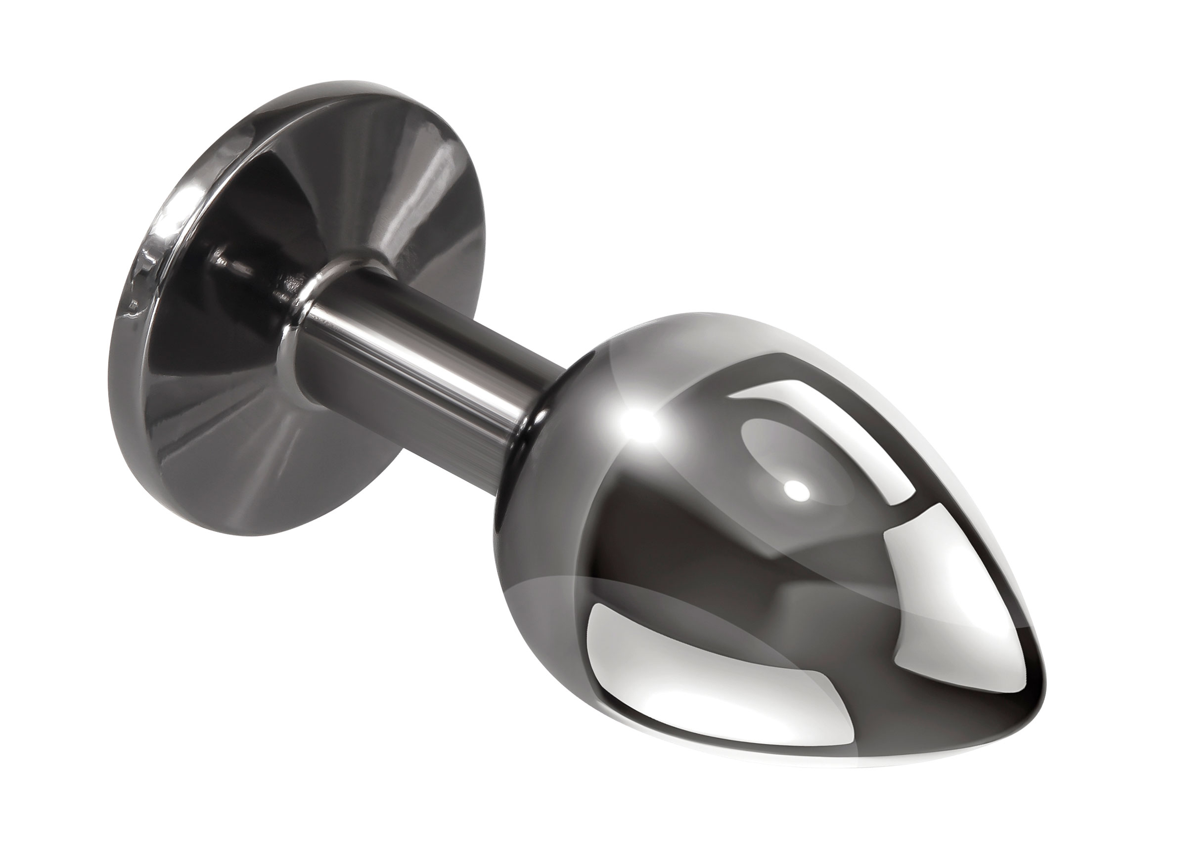 playboy pleasure tux small butt plug hematite 