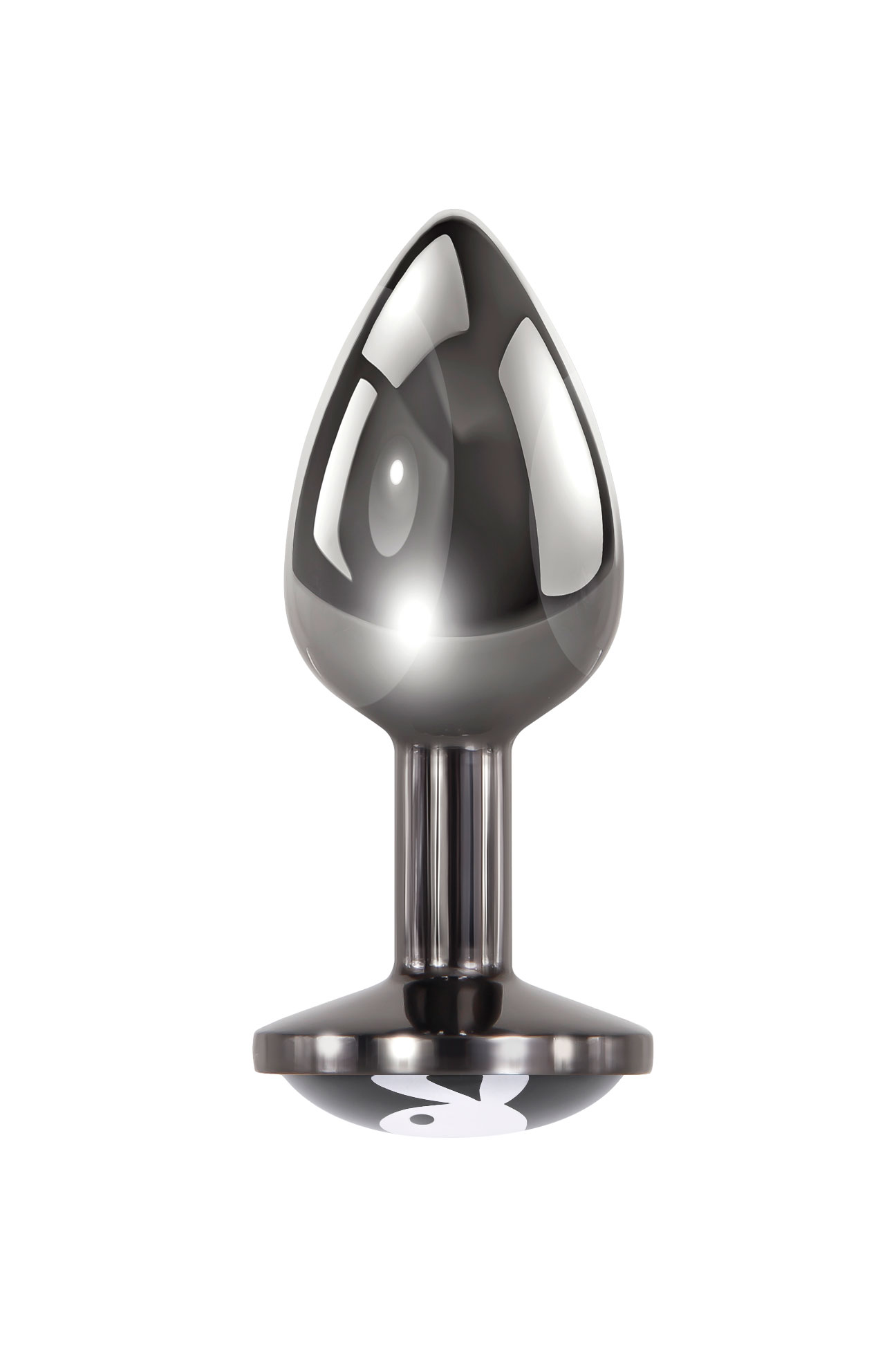 playboy pleasure tux small butt plug hematite 